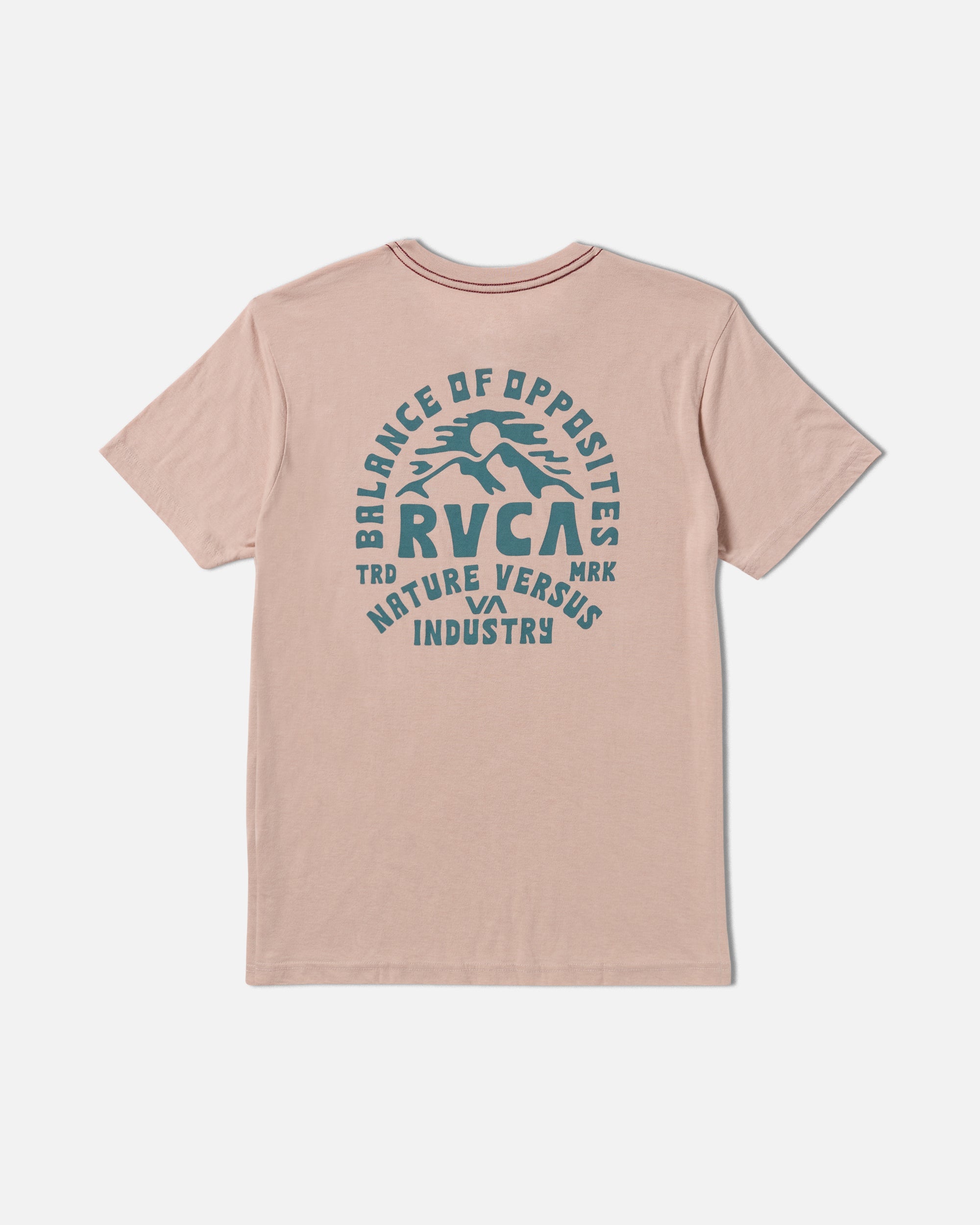 RVCA Ridge Short Sleeve Tee - Pale Mauve | RVCA near me