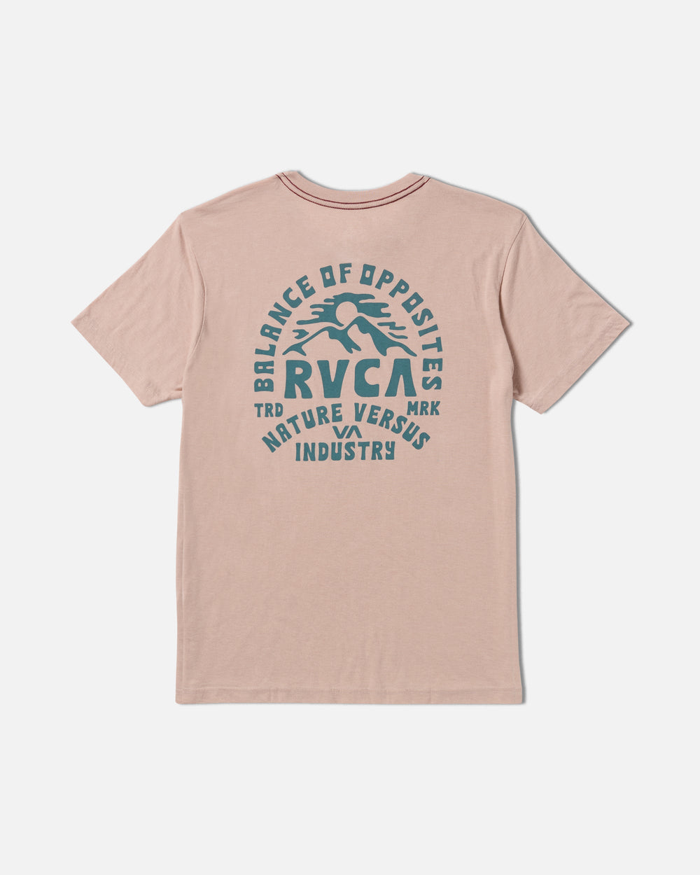 RVCA Ridge Short Sleeve Tee - Pale Mauve | RVCA near me