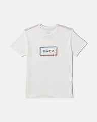 Bonded Short Sleeve Tee - Antique White | RVCA near me