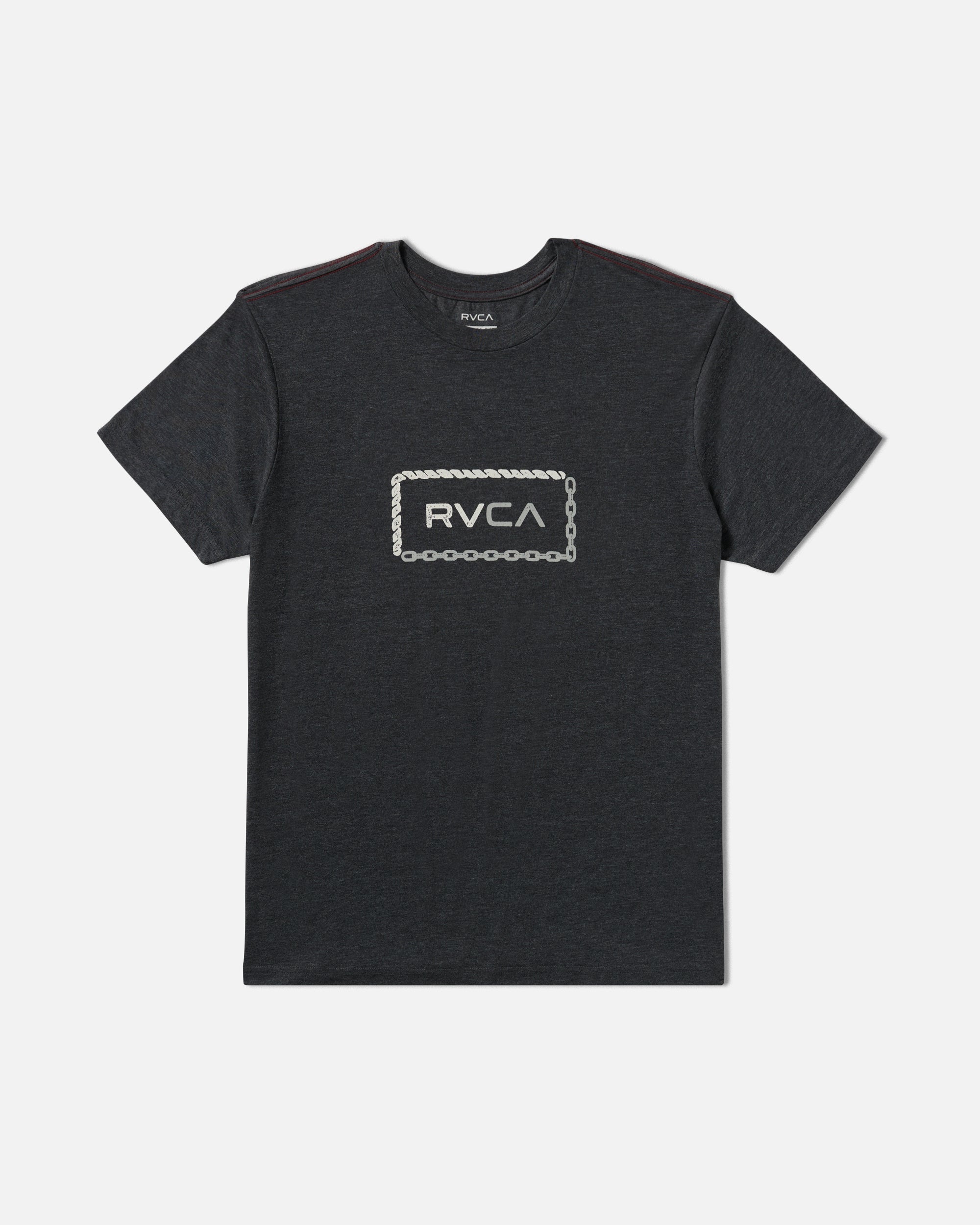 Bonded Short Sleeve Tee - Black | RVCA online