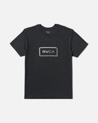 Bonded Short Sleeve Tee - Black | RVCA online