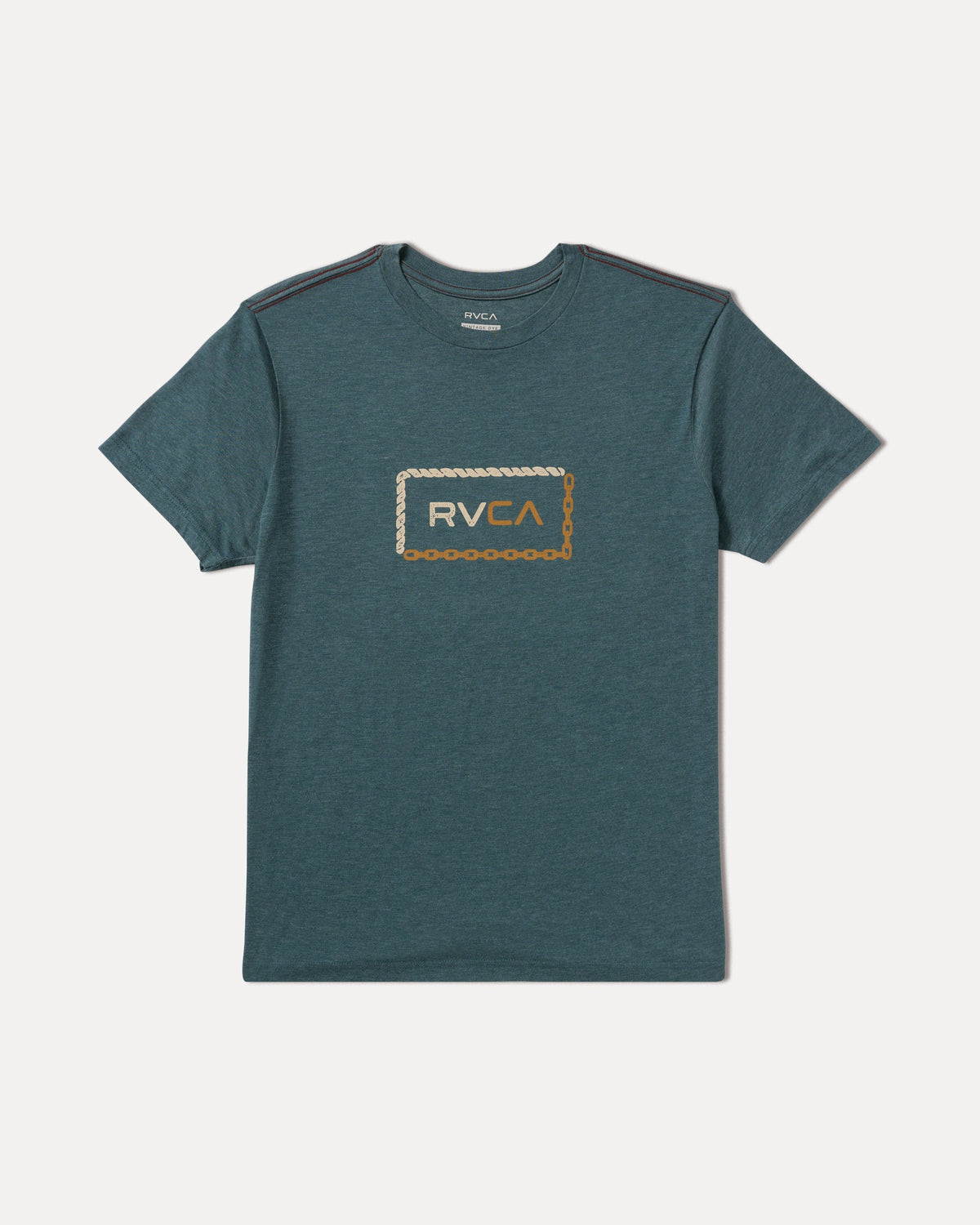 Bonded Short Sleeve Tee - Duck Blue | RVCA discount