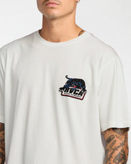 Penstation Short Sleeve Tee - Antique White | RVCA sale