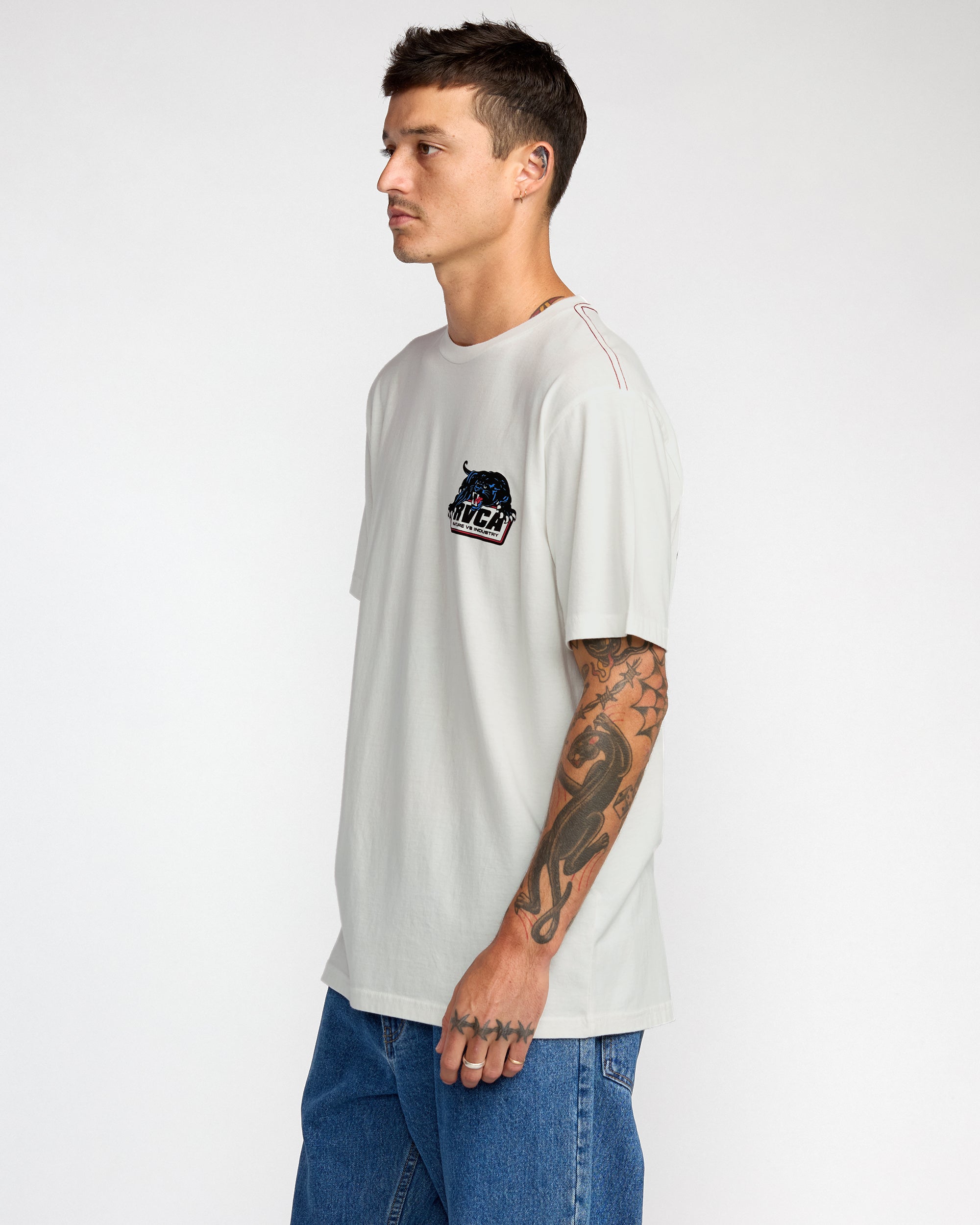 Penstation Short Sleeve Tee - Antique White | RVCA sale