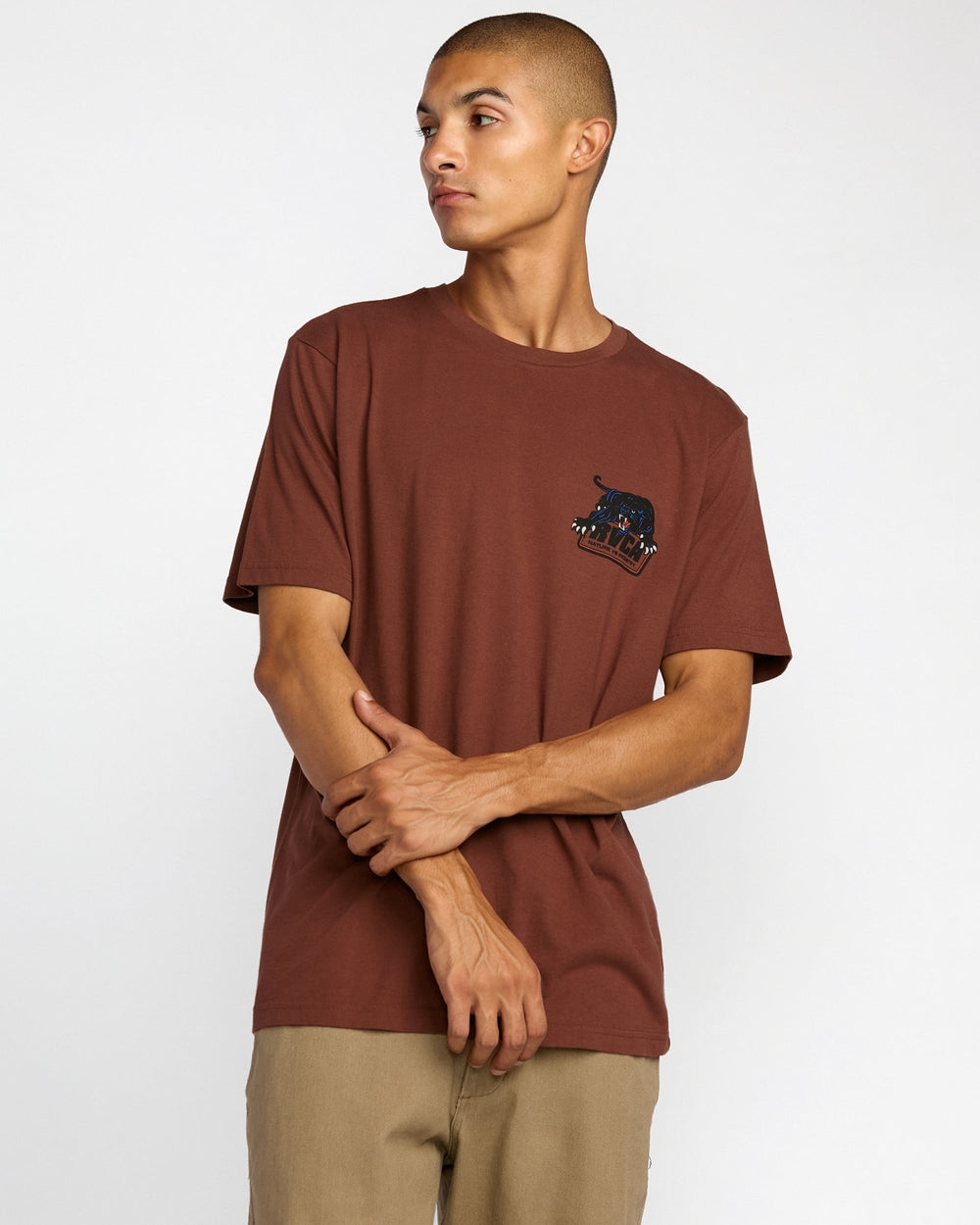 Penstation Short Sleeve Tee - Red Earth | RVCA US