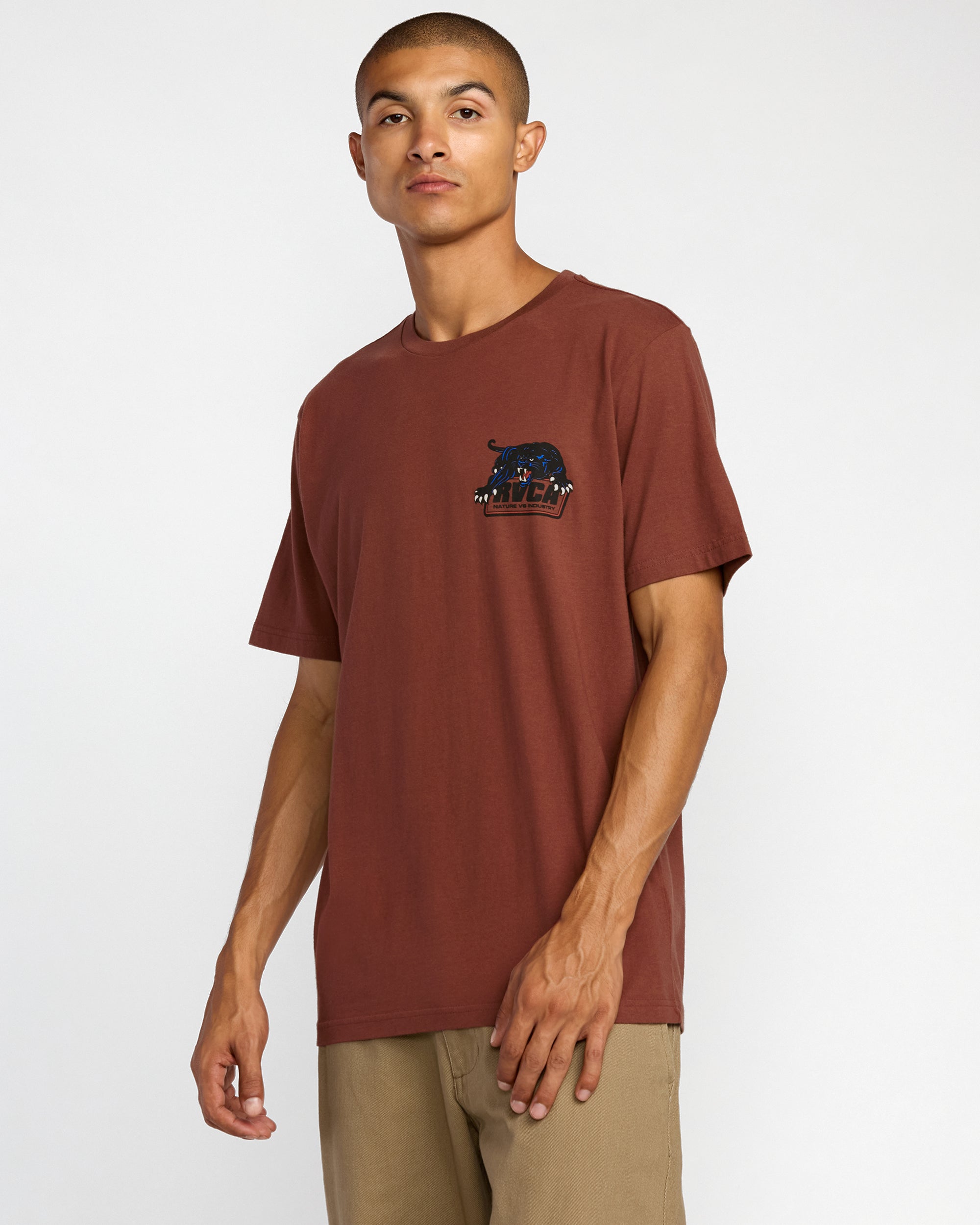 Penstation Short Sleeve Tee - Red Earth | RVCA US