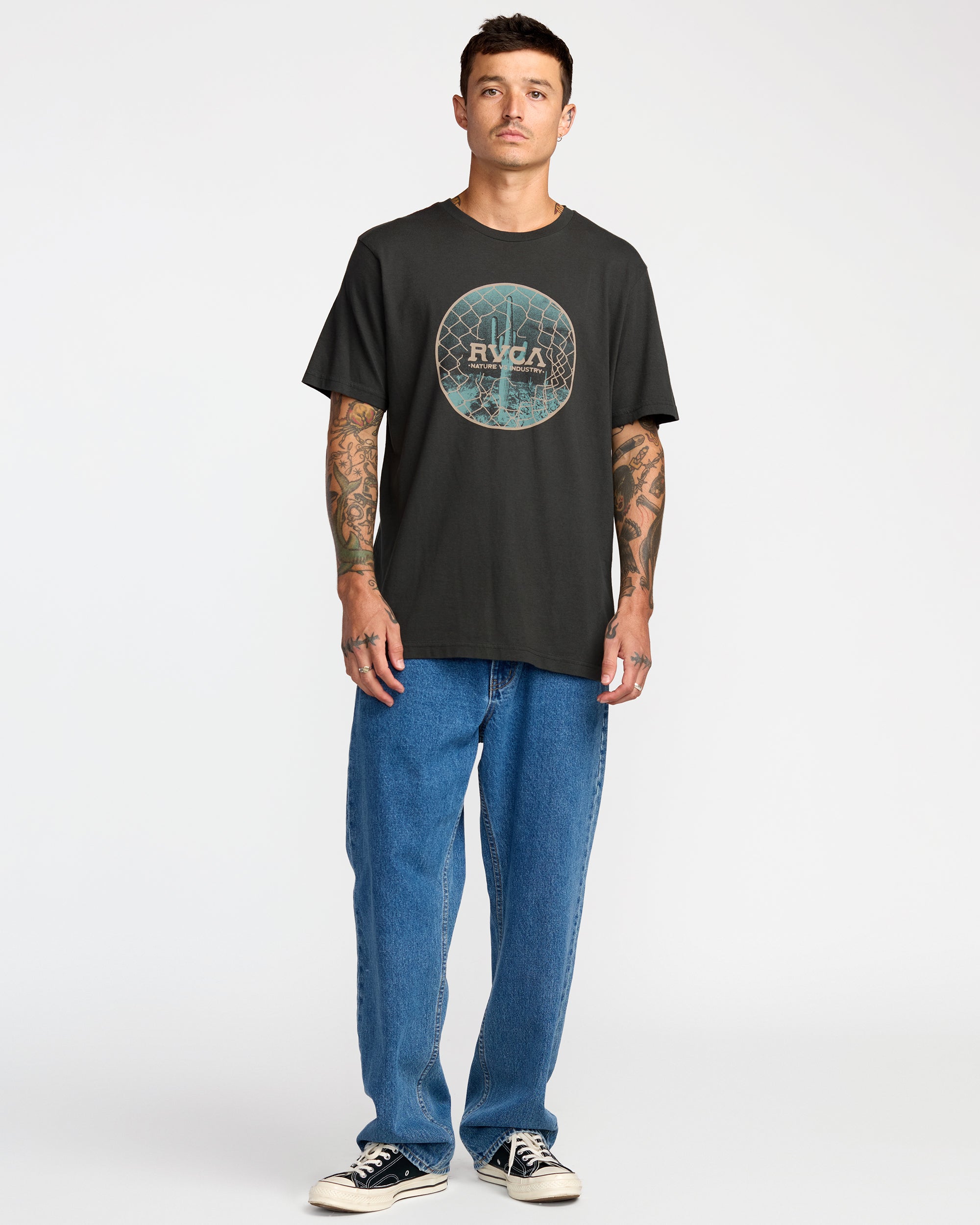 Trespass Short Sleeve Tee - Pirate Black | RVCA near me