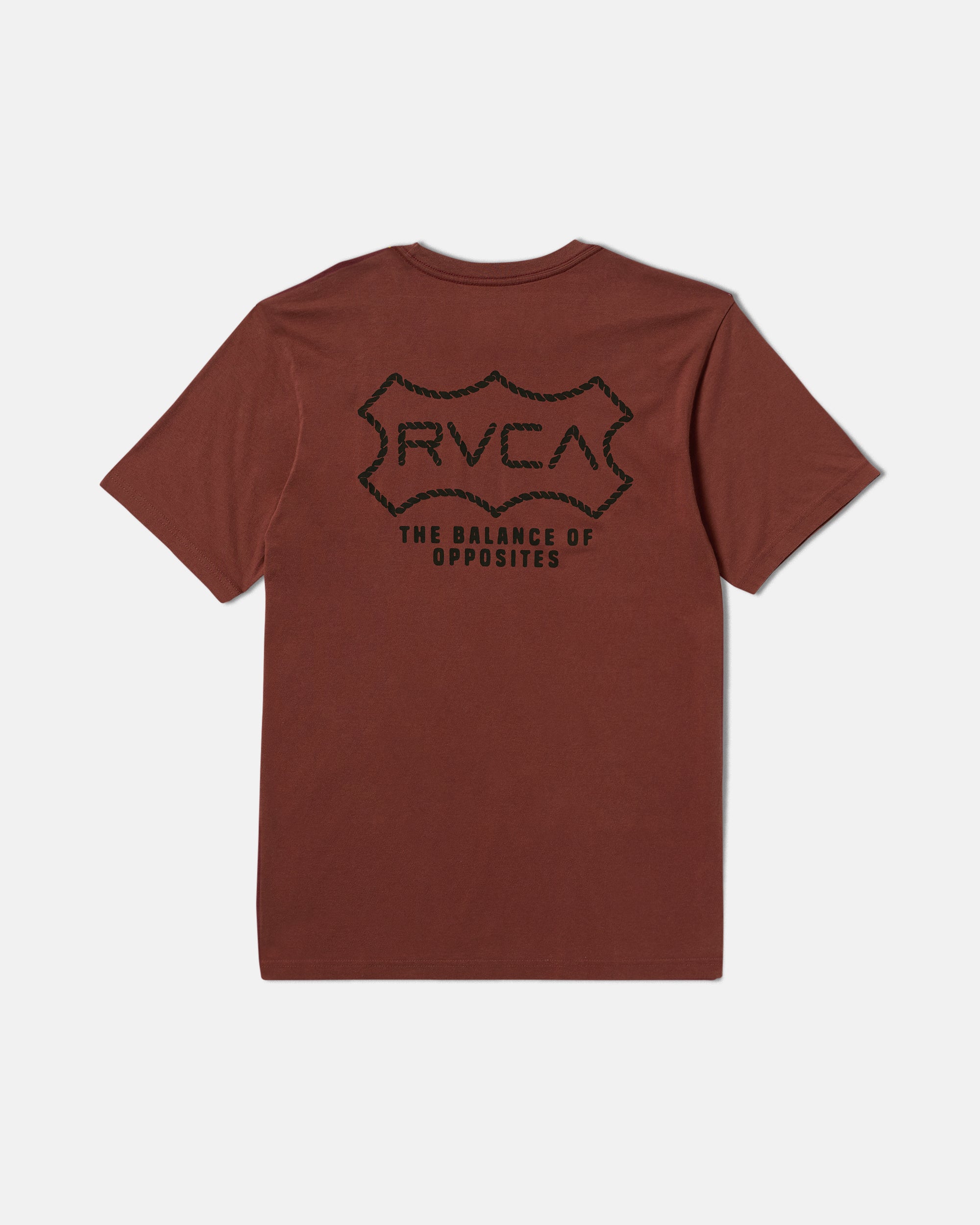 Genuine RVCA Short Sleeve Tee - Red Earth | RVCA online