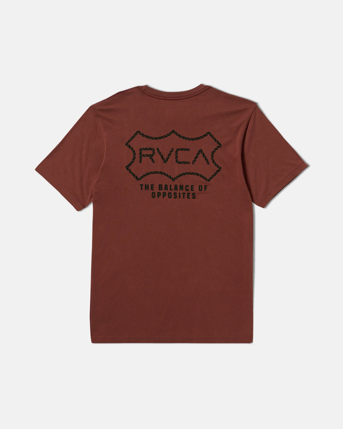 Genuine RVCA Short Sleeve Tee - Red Earth | RVCA online
