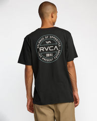 Fuel Cap Short Sleeve Tee - Pirate Black | RVCA discount