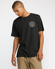 Fuel Cap Short Sleeve Tee - Pirate Black | RVCA discount