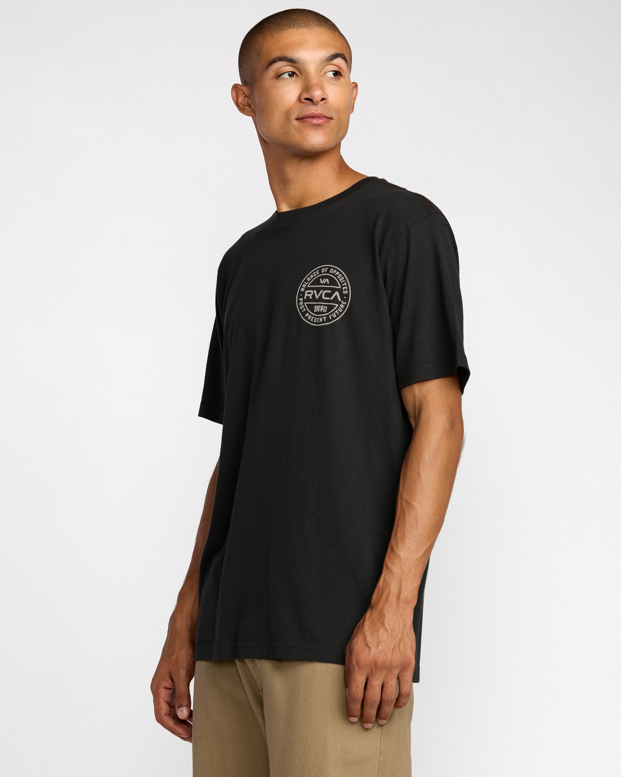 Fuel Cap Short Sleeve Tee - Pirate Black | RVCA discount