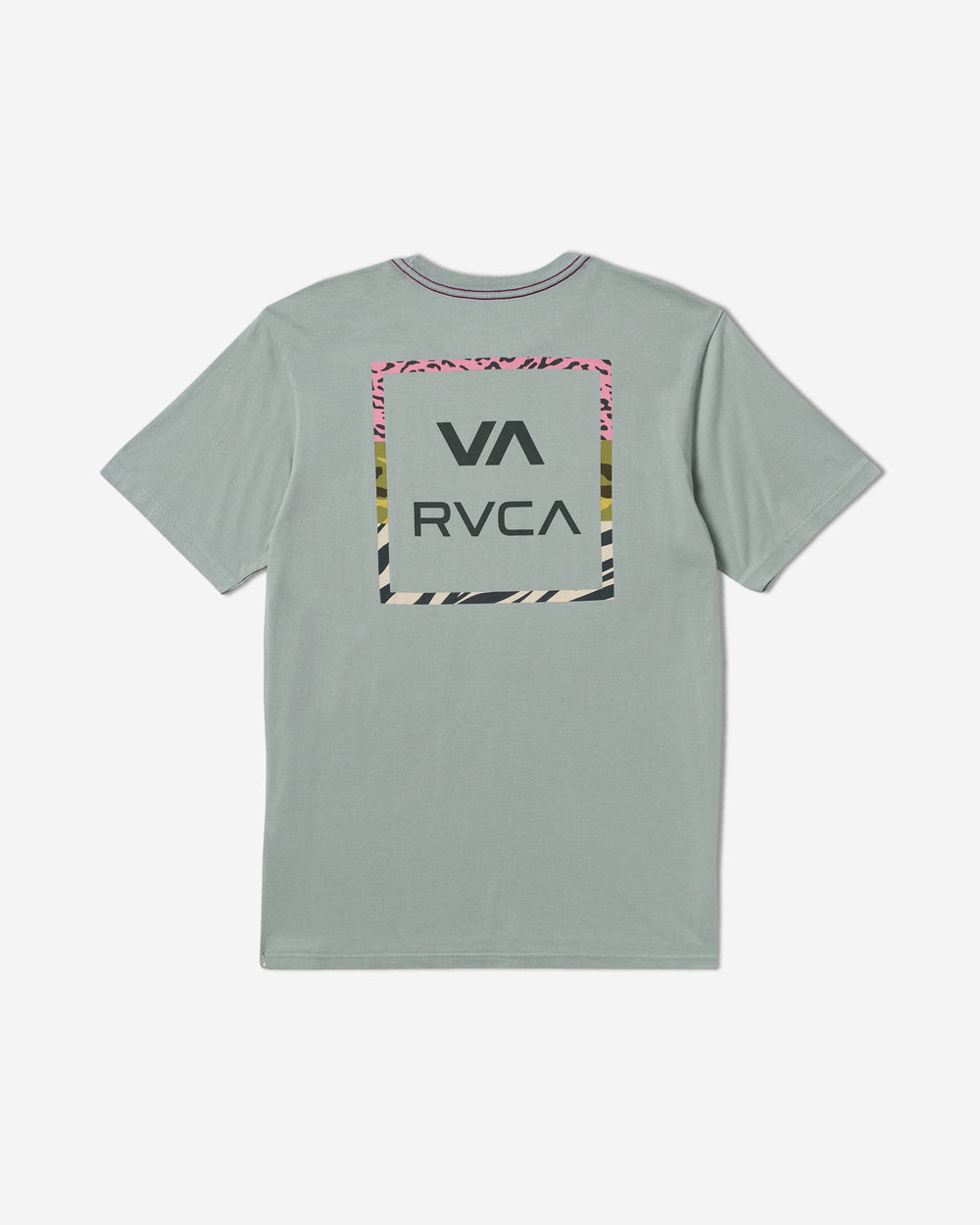 VA All The Way Short Sleeve Tee - Lead | RVCA for sale