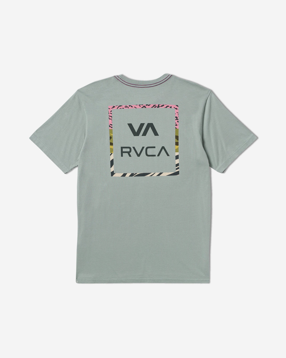 VA All The Way Short Sleeve Tee - Lead | RVCA for sale