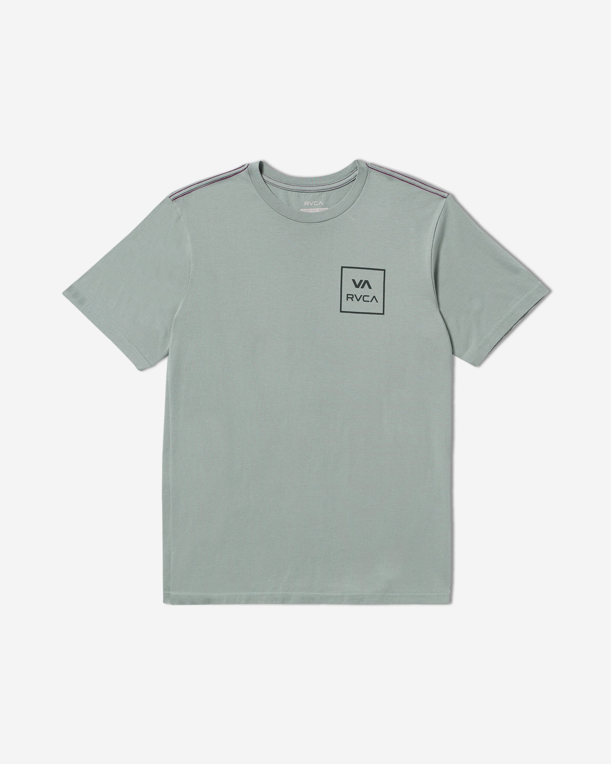 VA All The Way Short Sleeve Tee - Lead | RVCA for sale