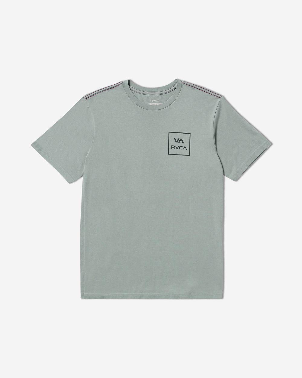 VA All The Way Short Sleeve Tee - Lead | RVCA for sale