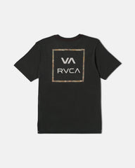 VA All The Way Short Sleeve Tee - Pirate Black | RVCA on sale