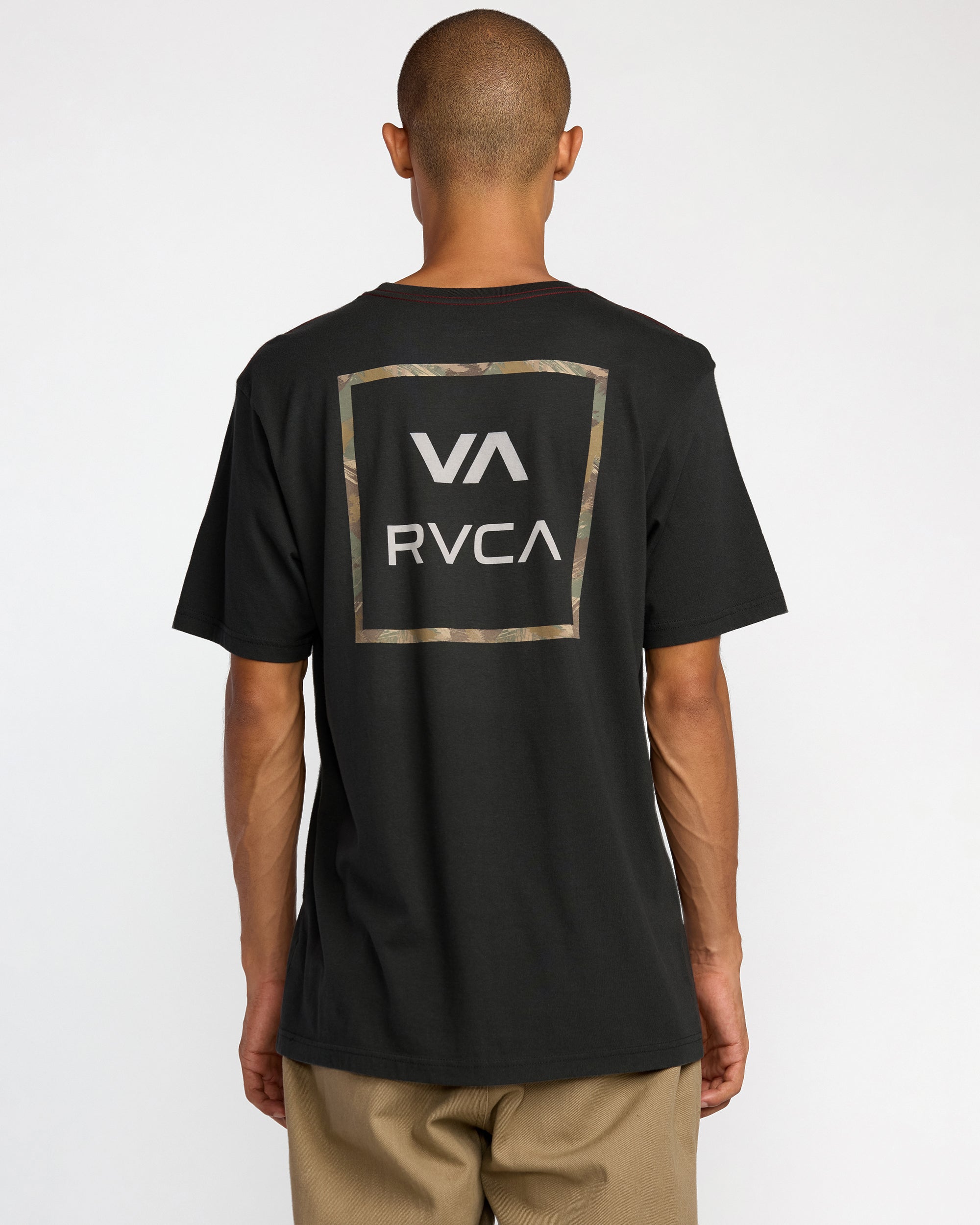VA All The Way Short Sleeve Tee - Pirate Black | RVCA on sale