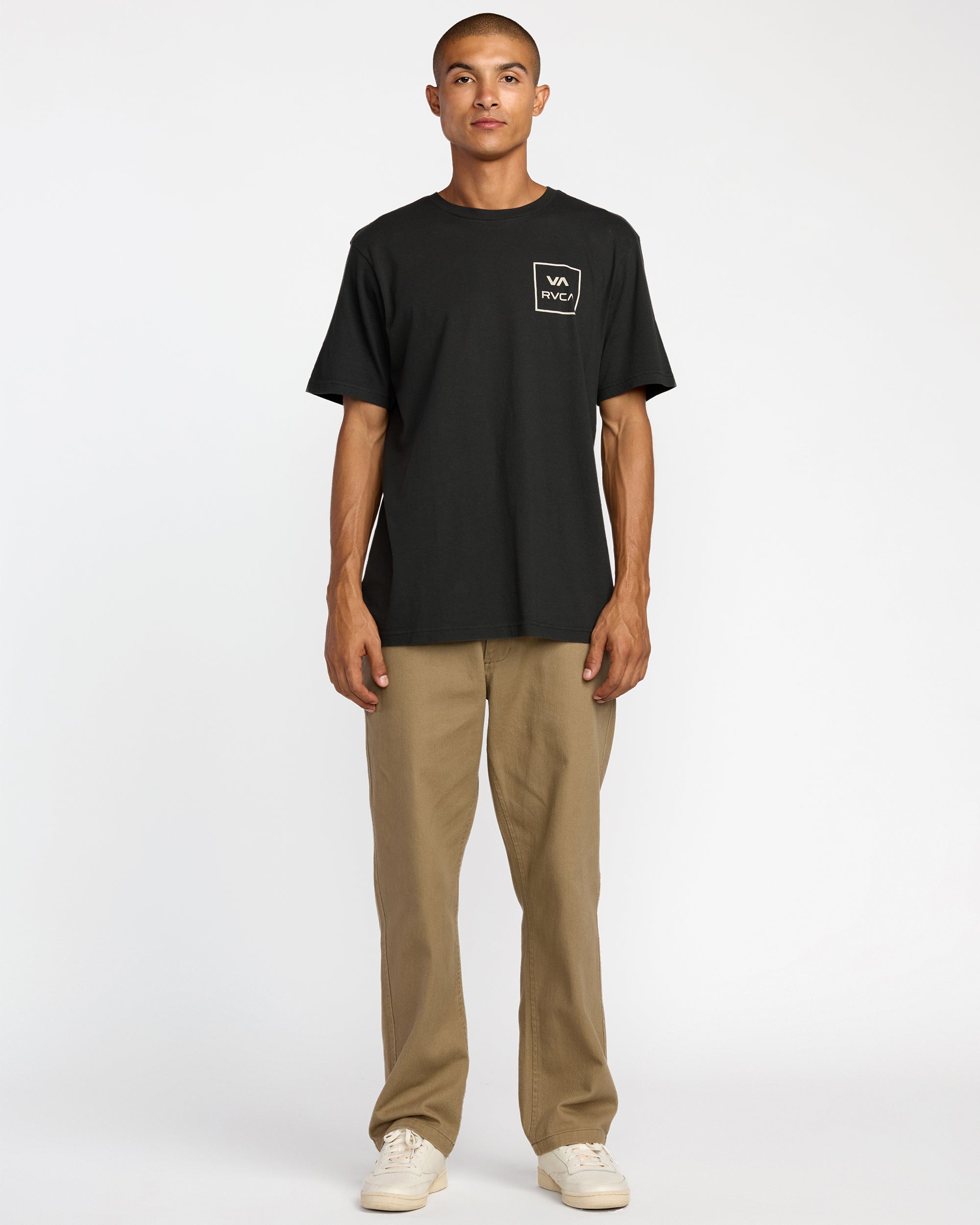 VA All The Way Short Sleeve Tee - Pirate Black | RVCA on sale