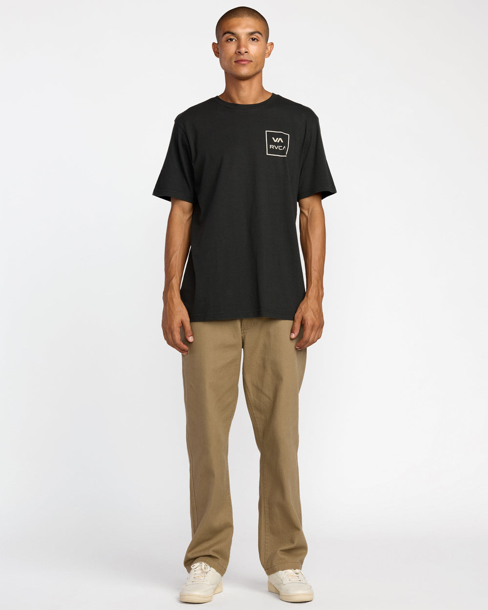 VA All The Way Short Sleeve Tee - Pirate Black | RVCA on sale