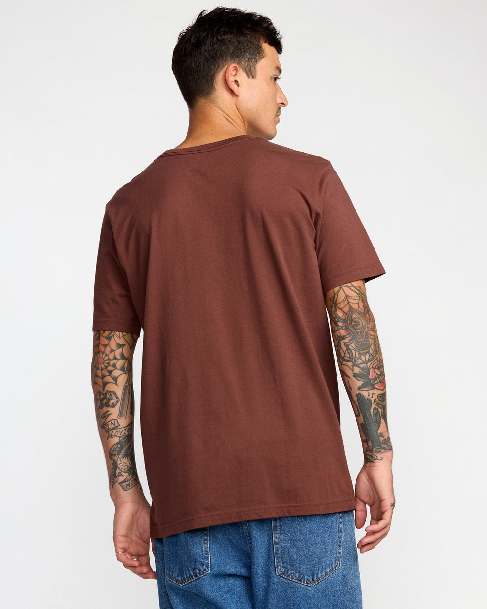 Topo XL Short Sleeve Tee - Red Earth | RVCA US