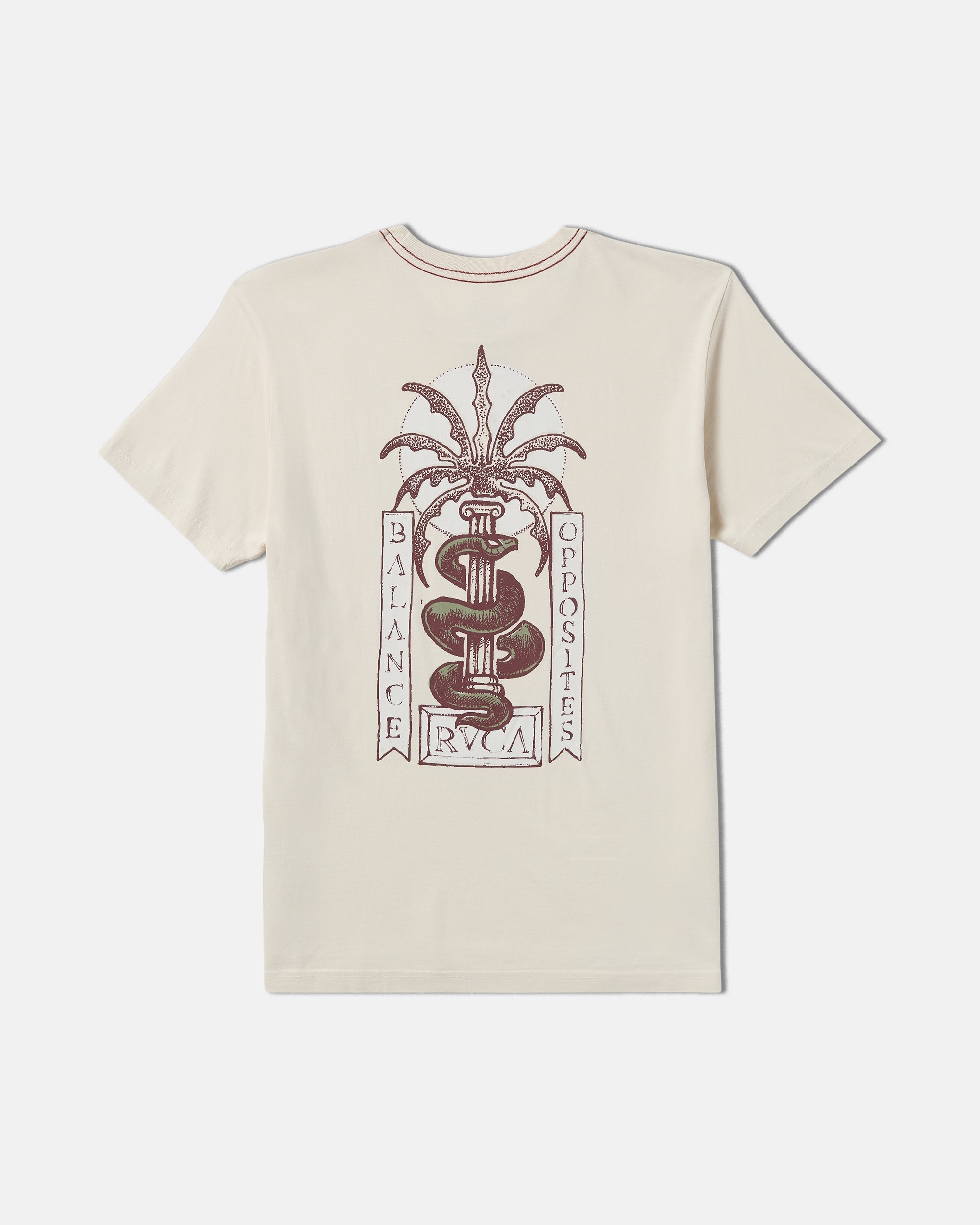 Serpent Short Sleeve Tee - Ceramic | RVCA sale