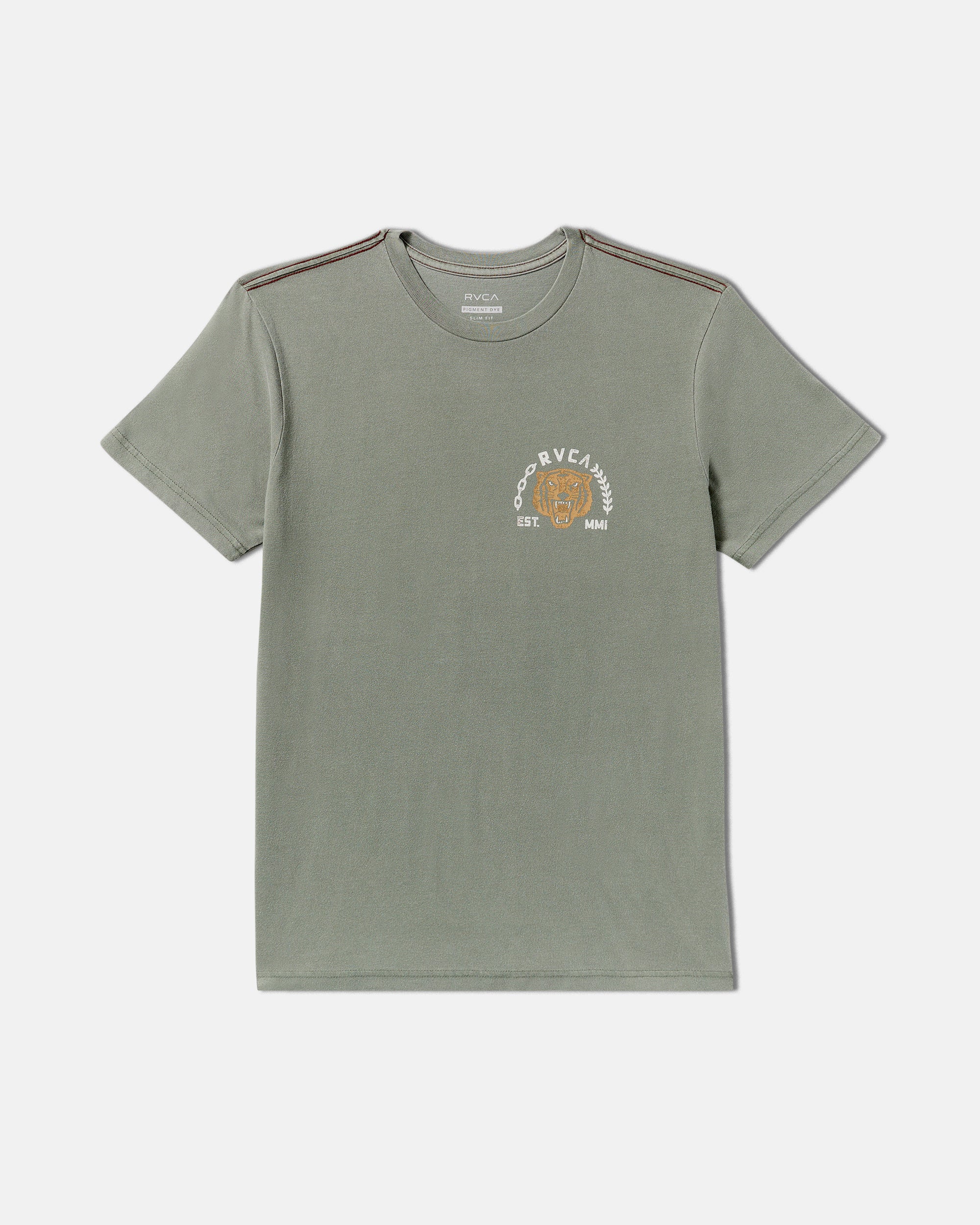Squadron Short Sleeve Tee - Sage Leaf | RVCA outlet
