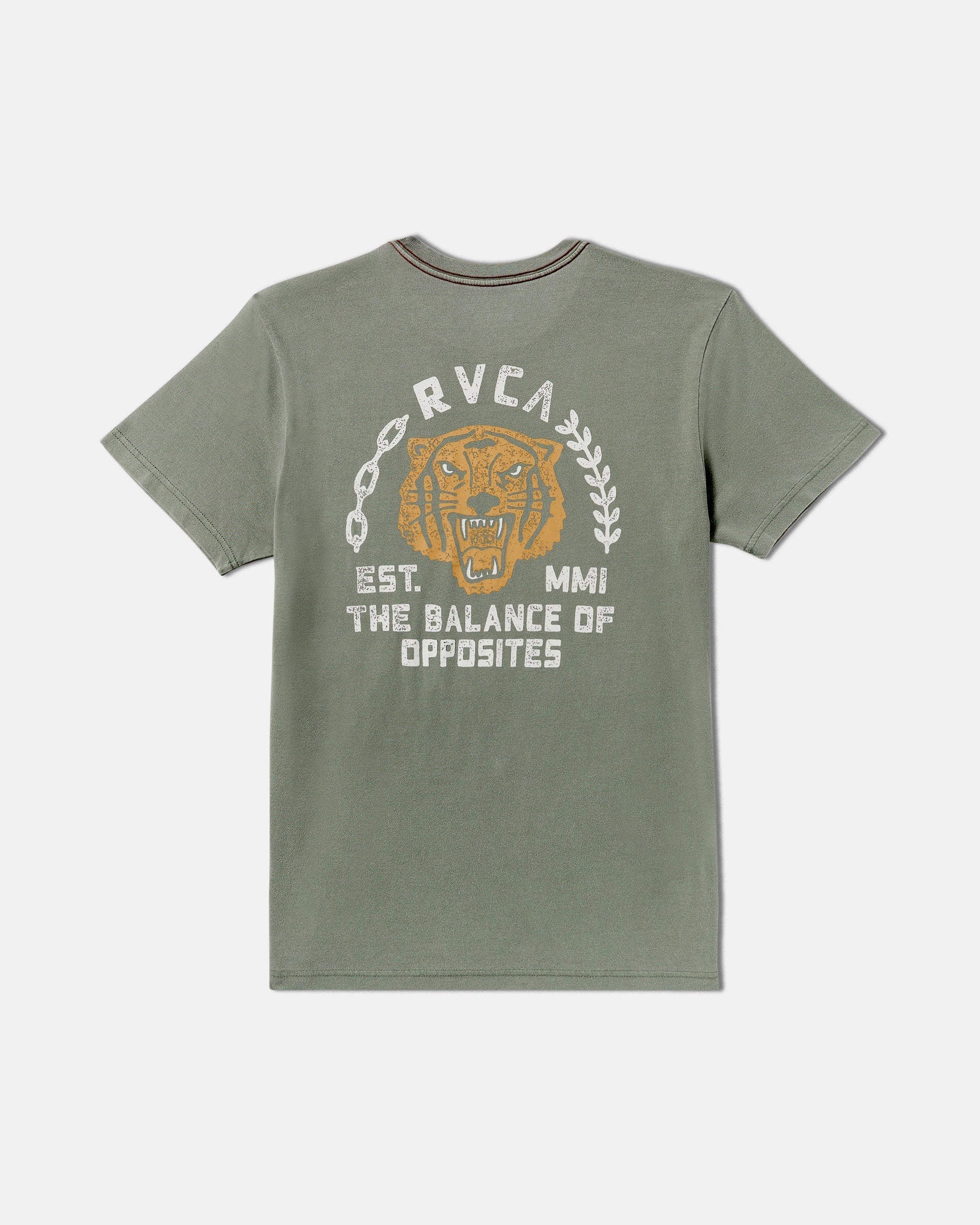Squadron Short Sleeve Tee - Sage Leaf | RVCA outlet