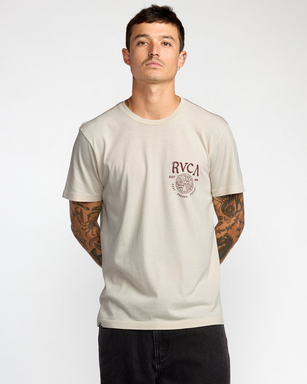 Utility Services Short Sleeve Tee - Ceramic | RVCA discount