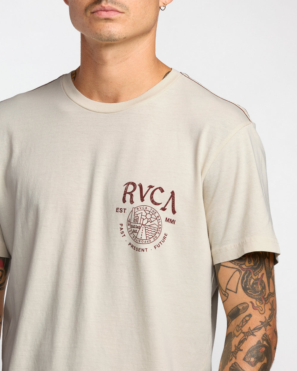 Utility Services Short Sleeve Tee - Ceramic | RVCA discount
