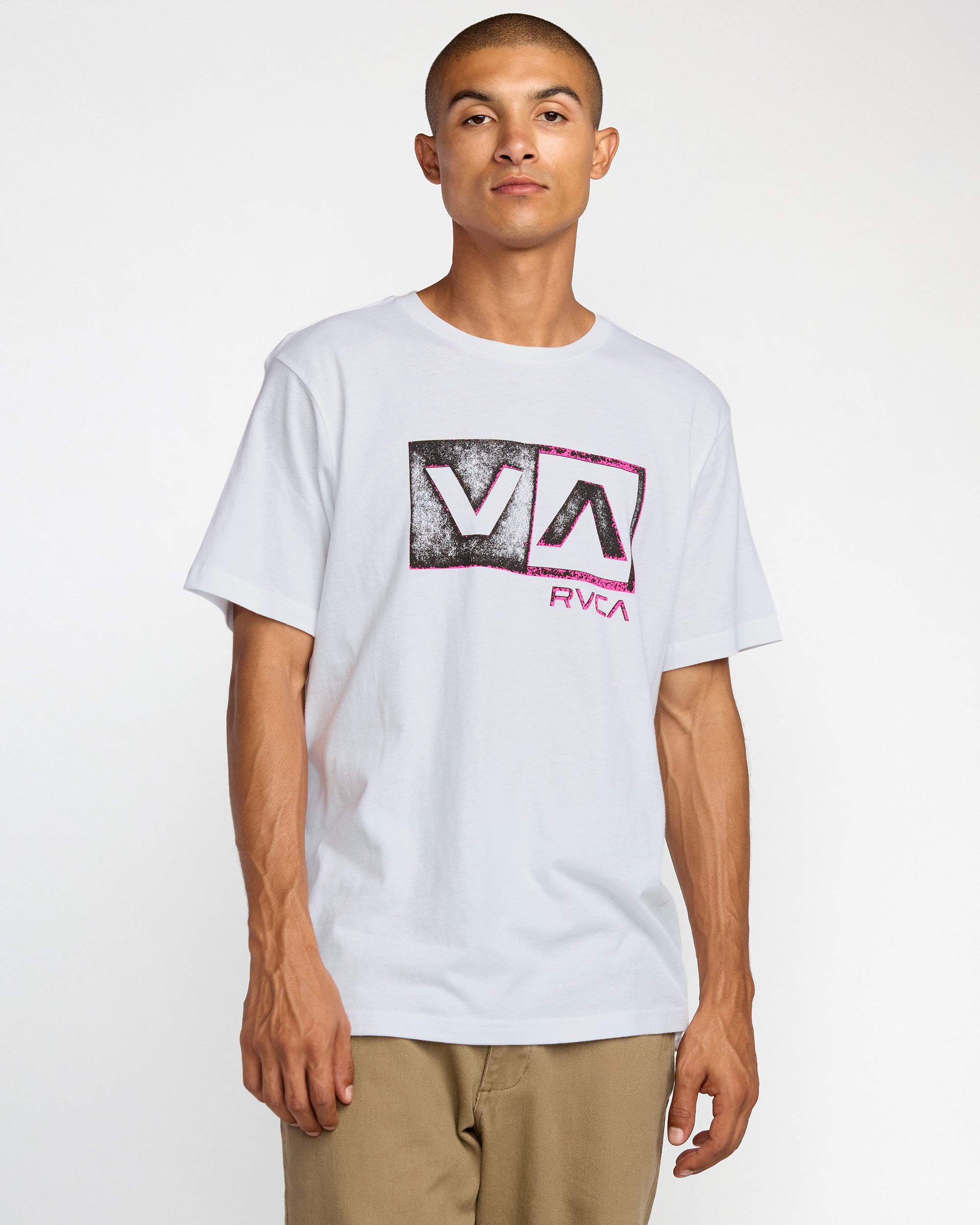 Balance Box Short Sleeve Tee - White | RVCA US