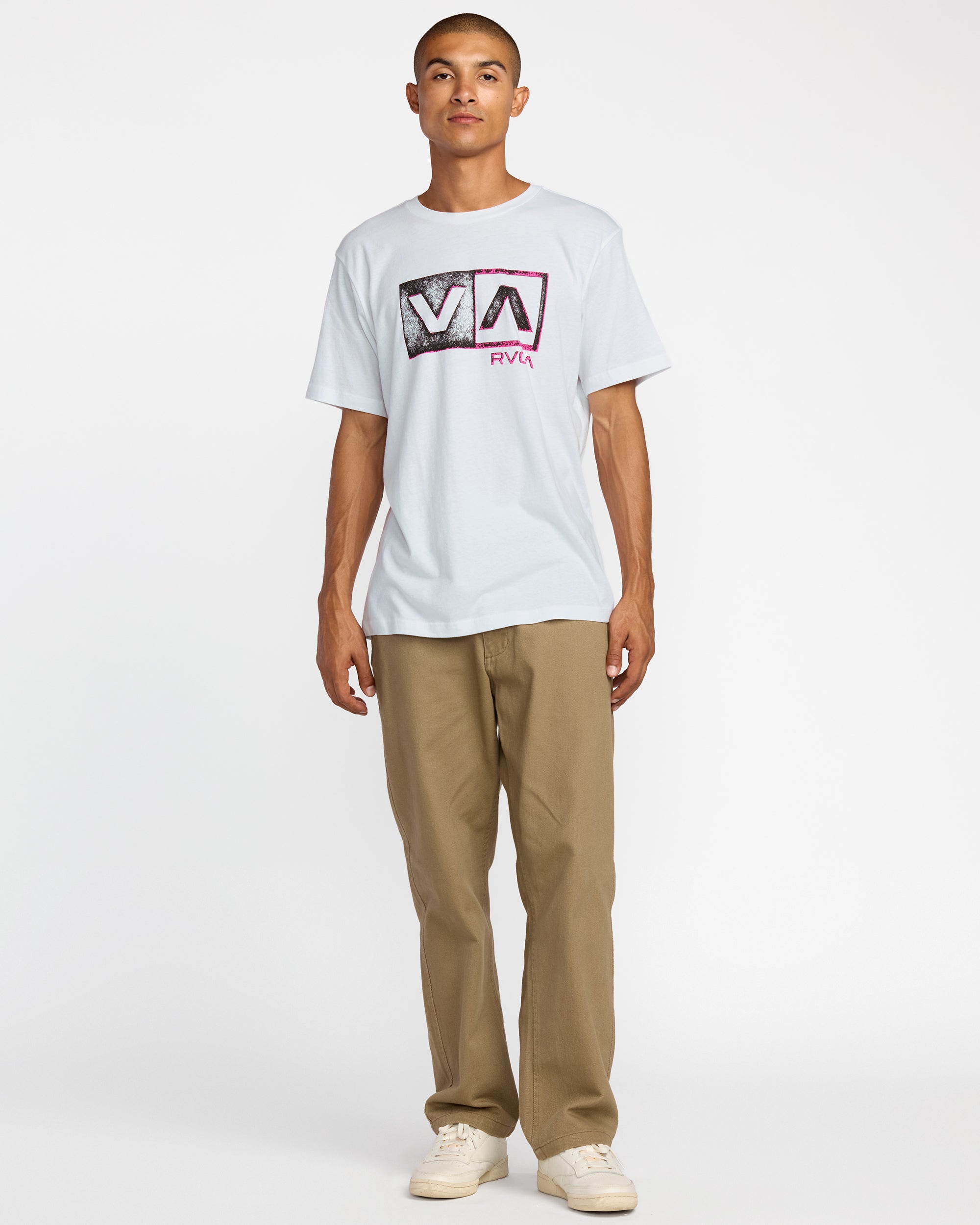 Balance Box Short Sleeve Tee - White | RVCA US