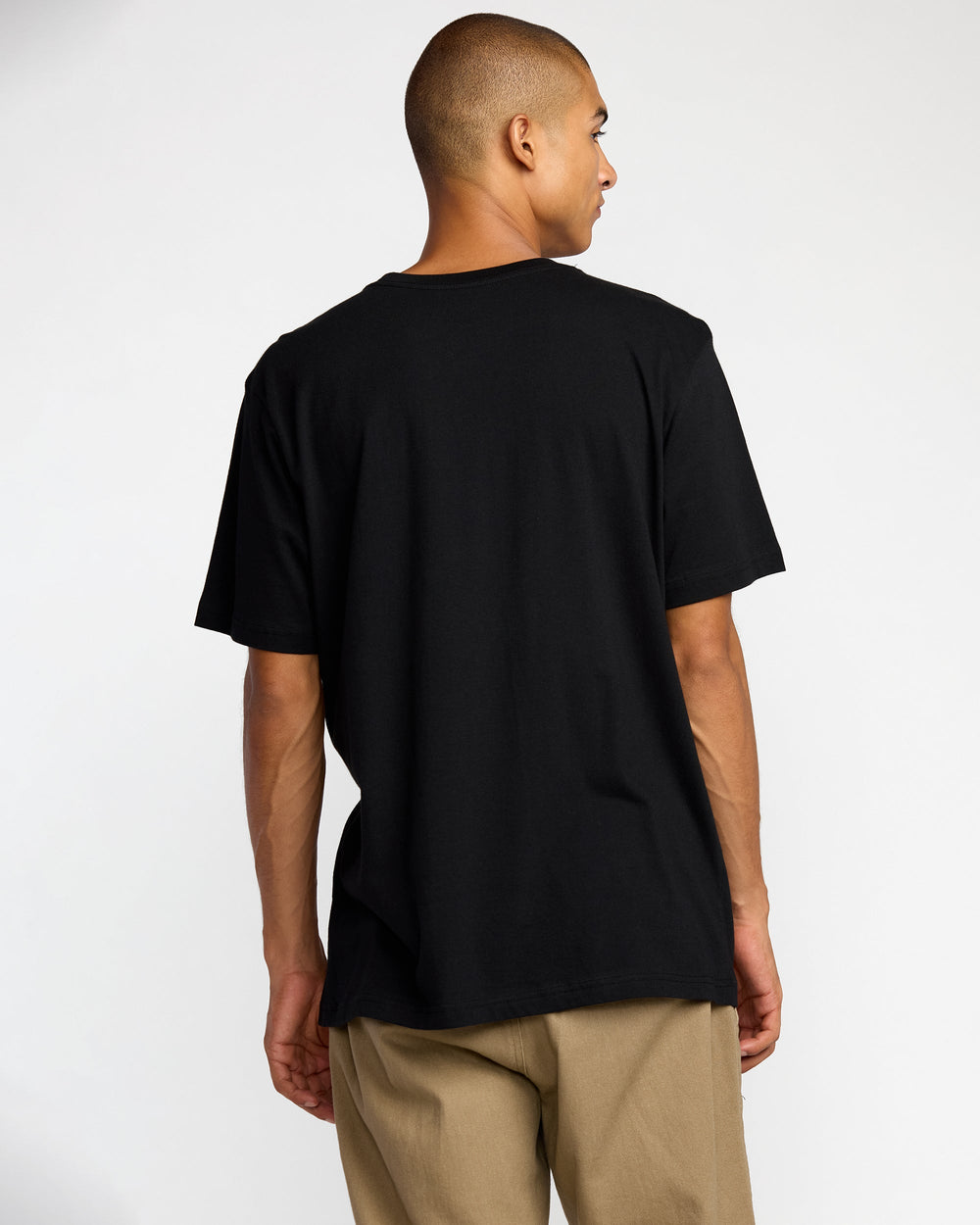 Motors Short Sleeve Tee - Black Palms | RVCA discount