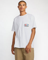 Soar Pocket Short Sleeve Tee - White | RVCA sale