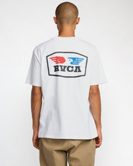 Soar Pocket Short Sleeve Tee - White | RVCA sale