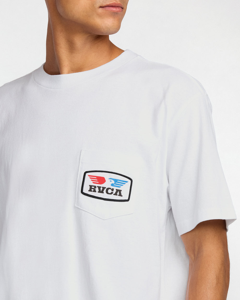 Soar Pocket Short Sleeve Tee - White | RVCA sale