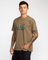 Butterfly FX Short Sleeve Tee - Coyote | RVCA US