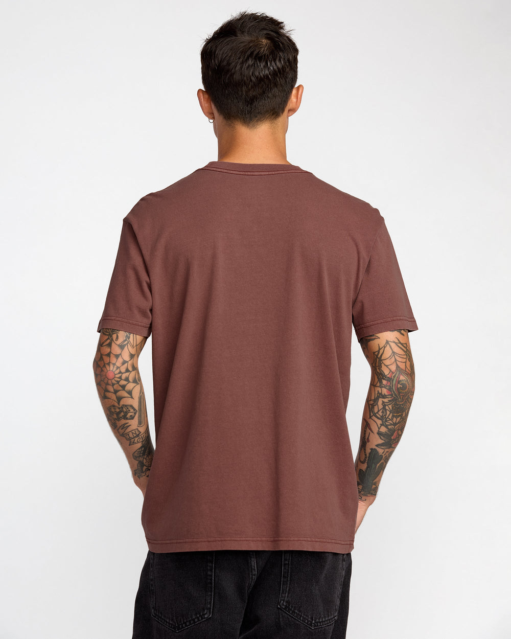 Butterfly FX Short Sleeve Tee - Red Earth | RVCA US