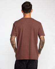 Butterfly FX Short Sleeve Tee - Red Earth | RVCA US