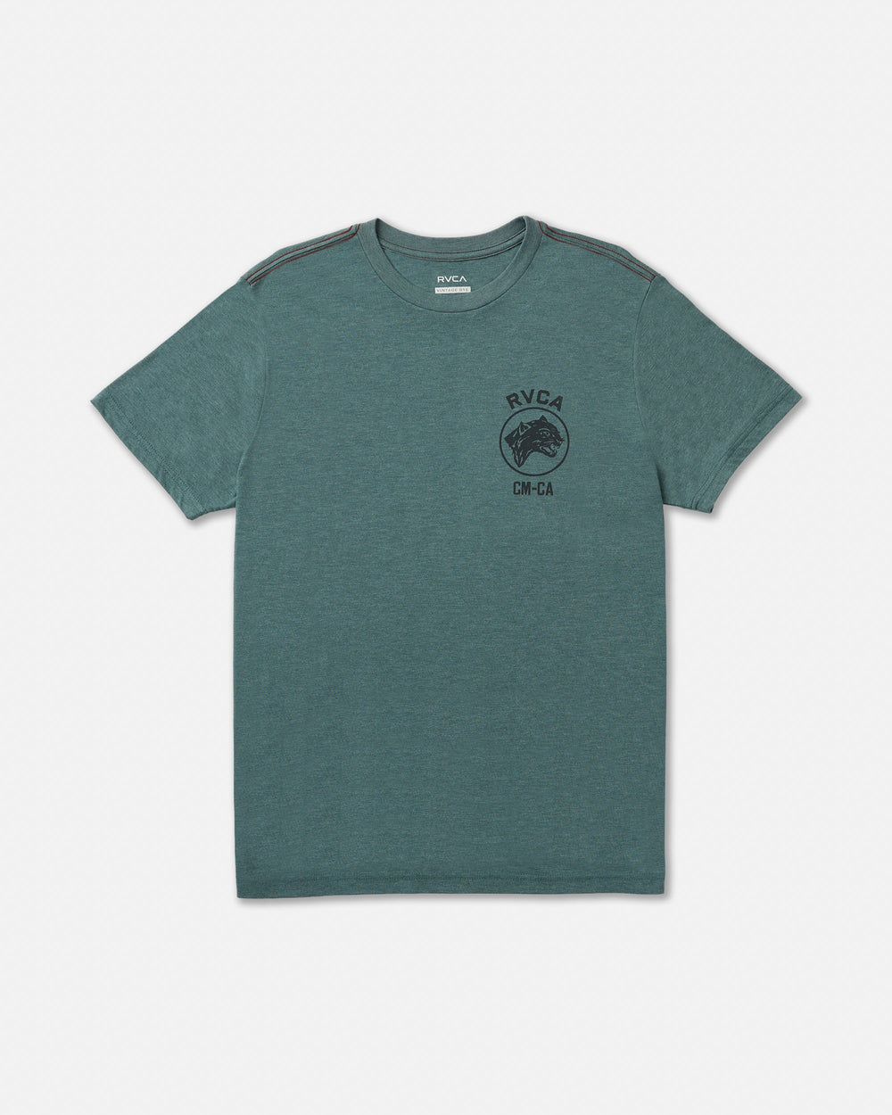 Sky Cat Short Sleeve Tee - Balsam Green | RVCA near me
