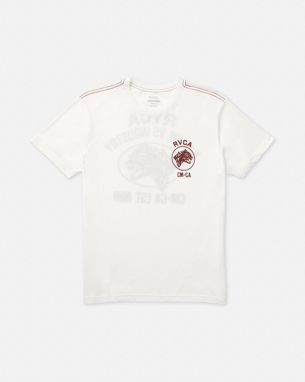 Sky Cat Short Sleeve Tee - Antique White | RVCA outlet