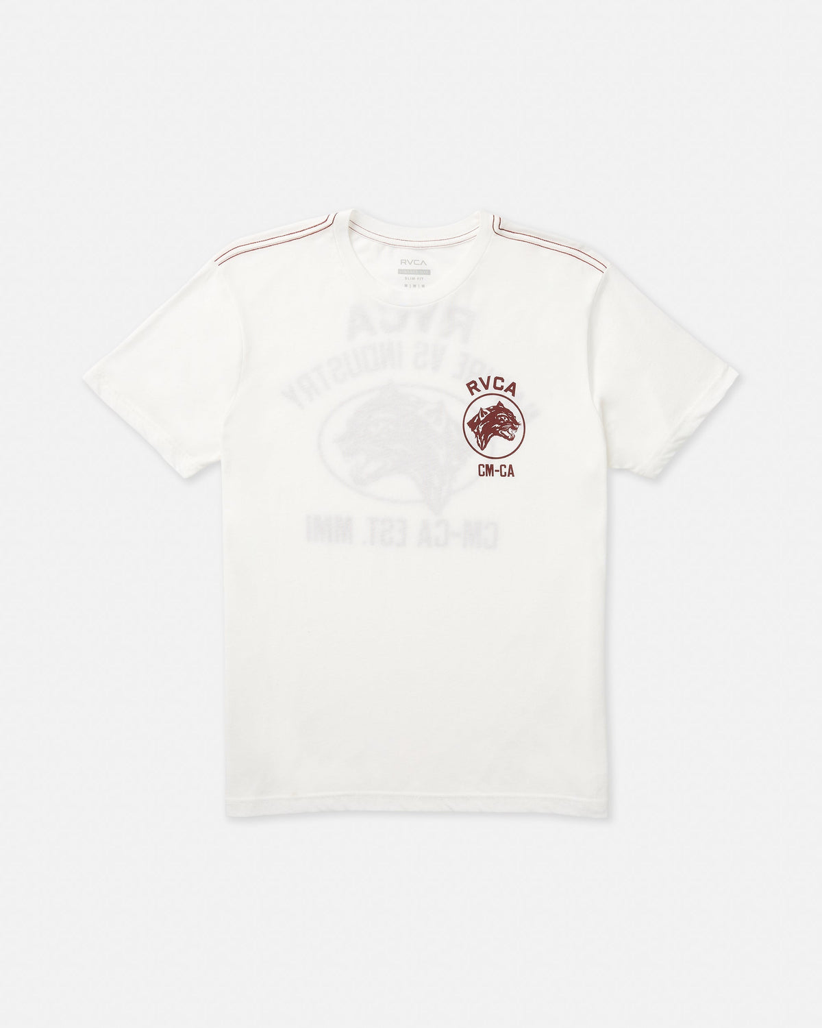 Sky Cat Short Sleeve Tee - Antique White | RVCA outlet