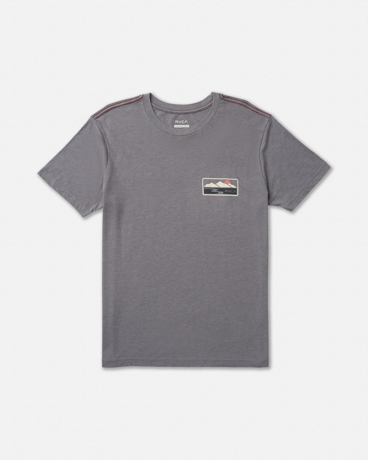 Peak Cove Short Sleeve Tee - Smoke | RVCA US