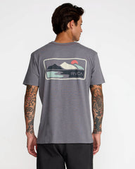 Peak Cove Short Sleeve Tee - Smoke | RVCA US