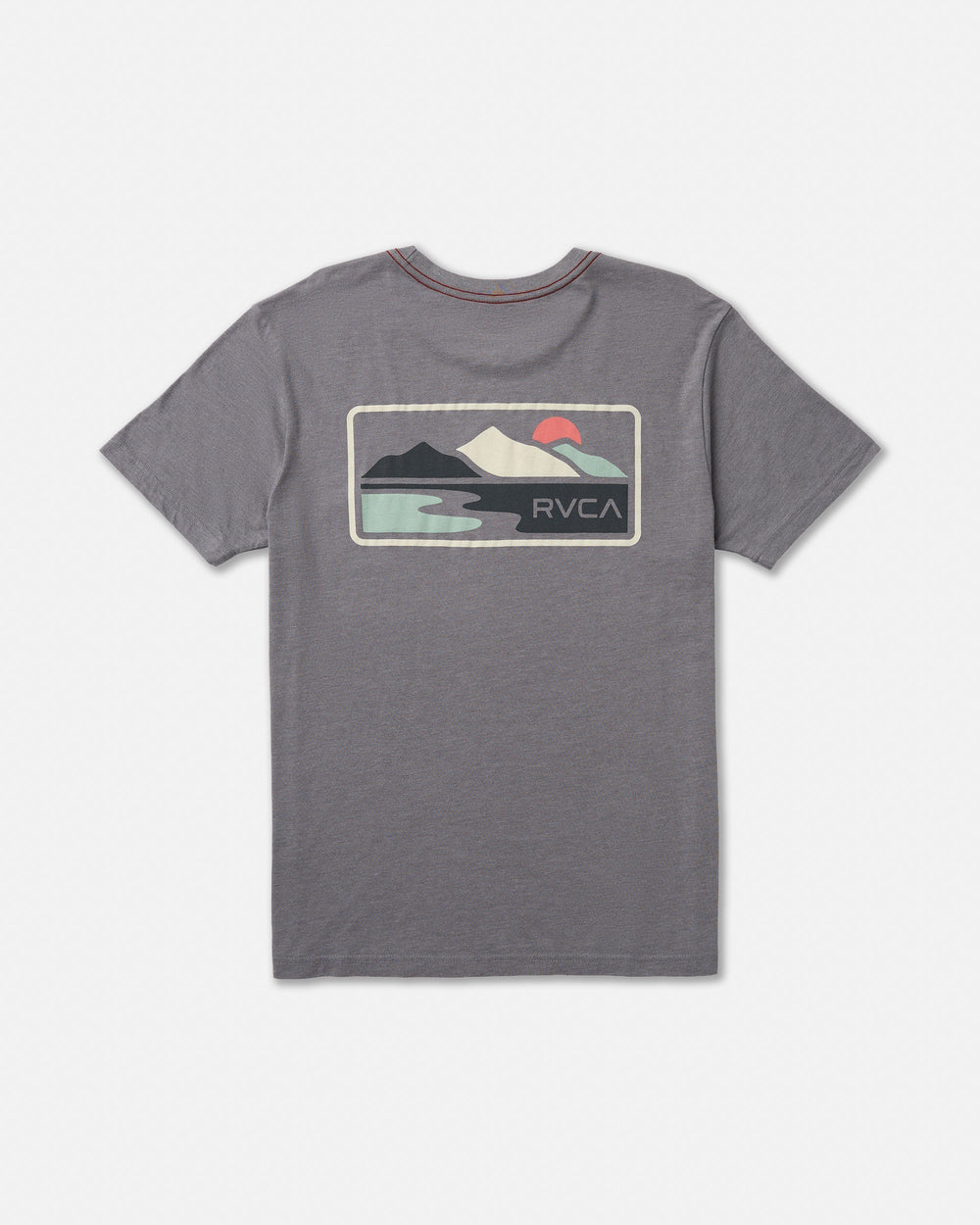 Peak Cove Short Sleeve Tee - Smoke | RVCA US