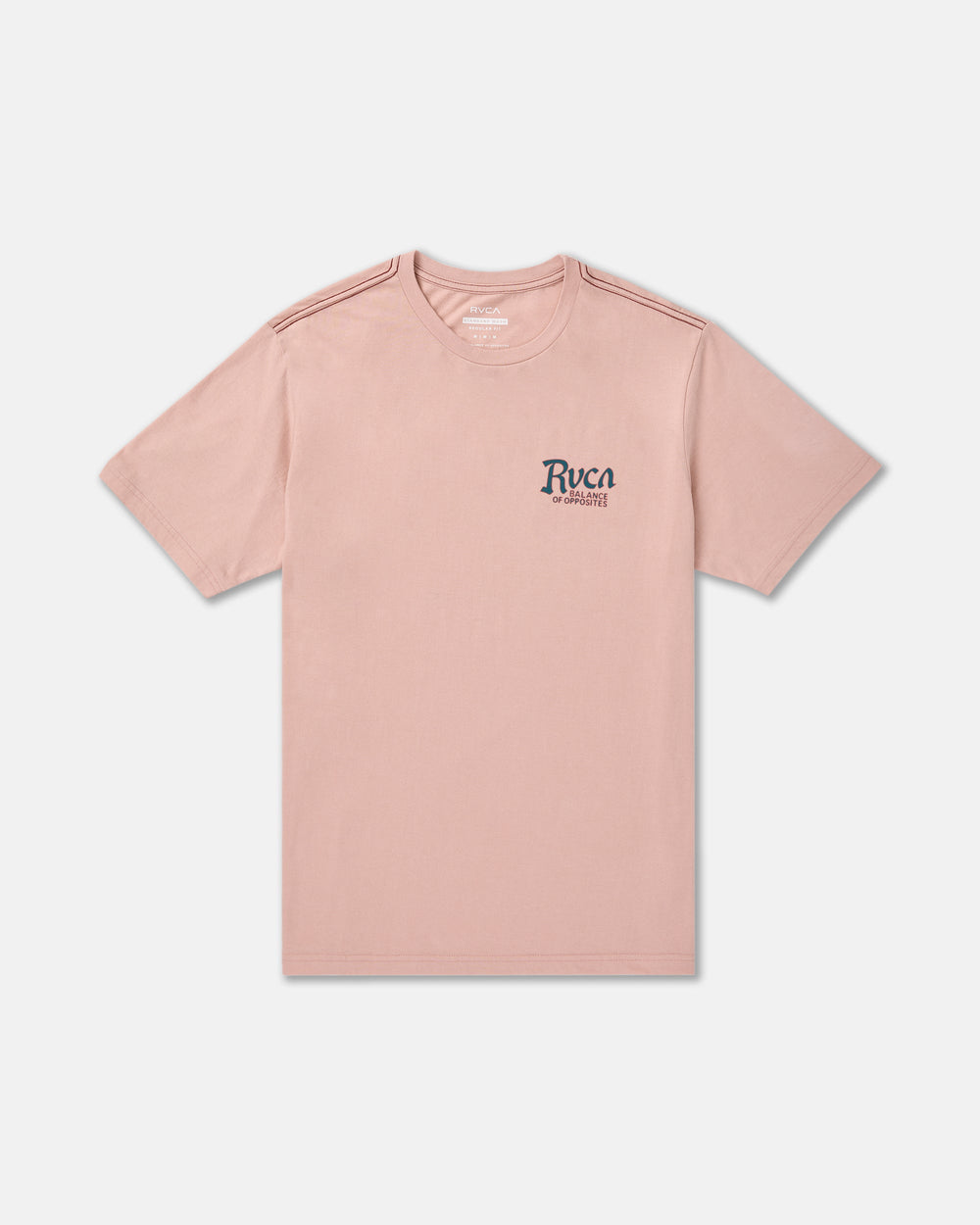 Stingbay Short Sleeve Tee - Pale Mauve | RVCA online
