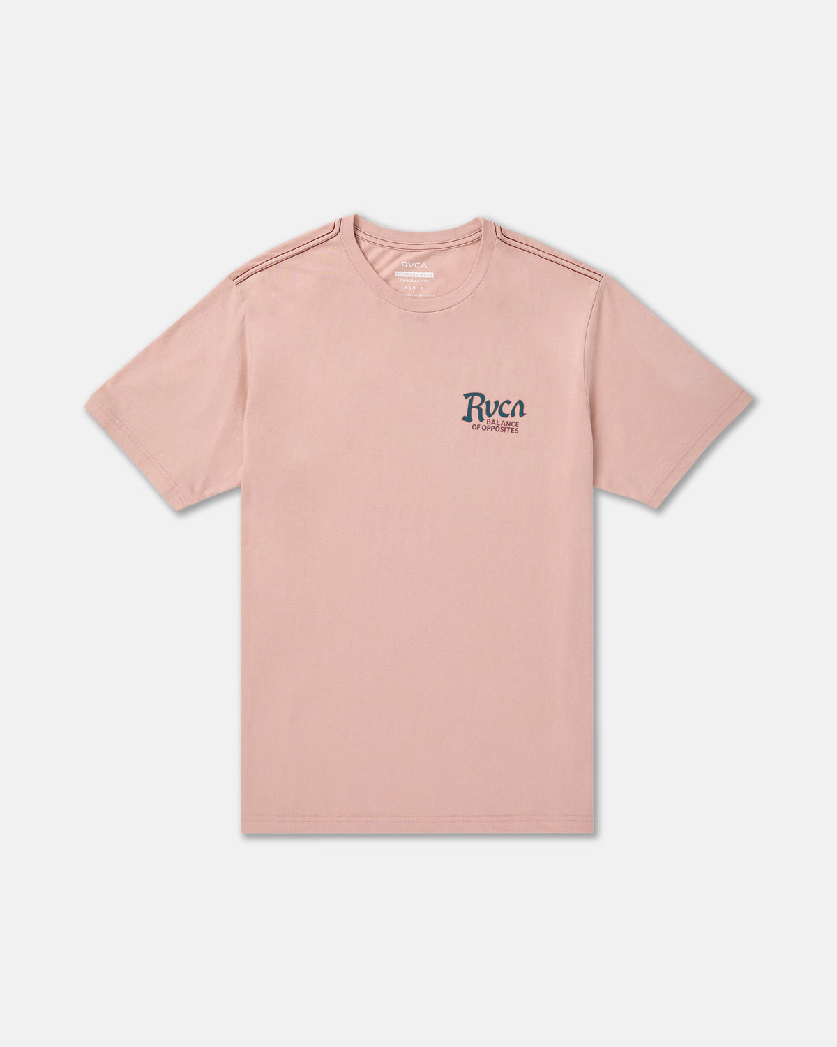 Stingbay Short Sleeve Tee - Pale Mauve | RVCA online