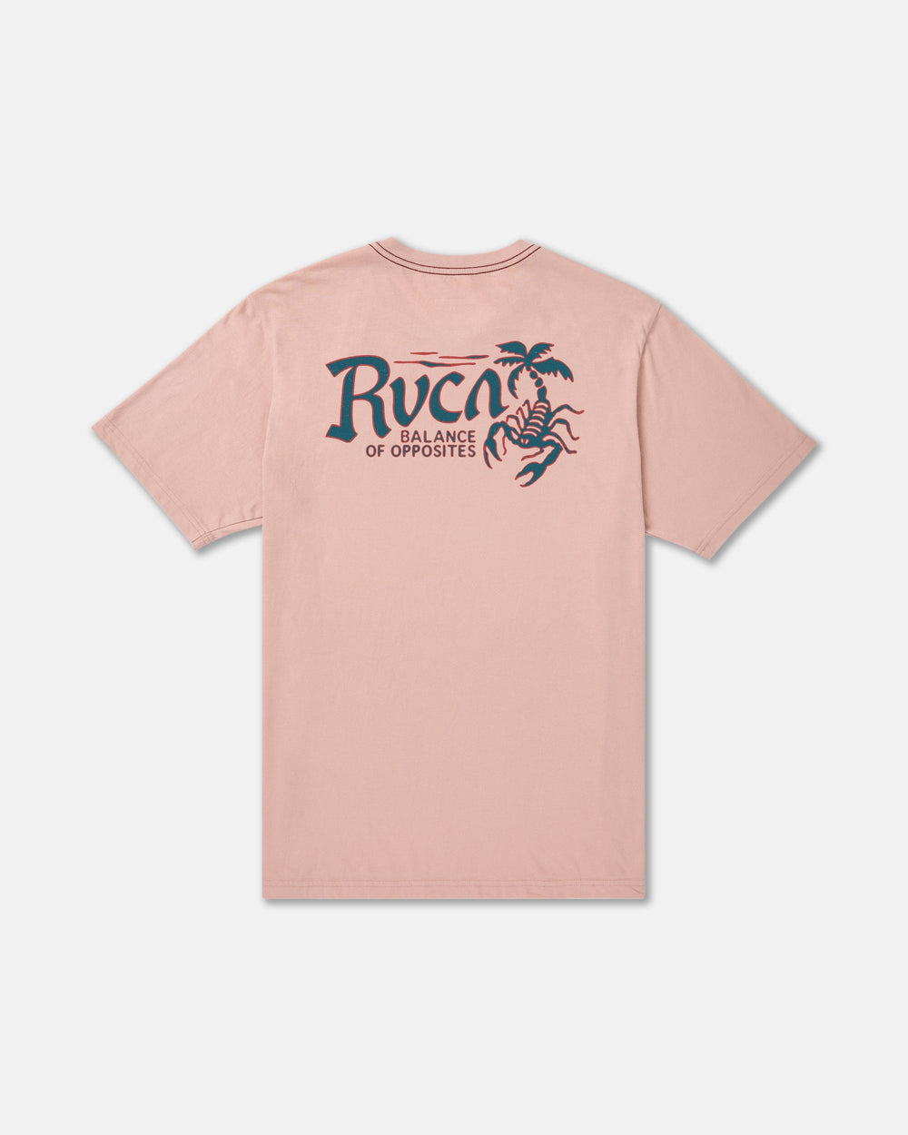 Stingbay Short Sleeve Tee - Pale Mauve | RVCA online