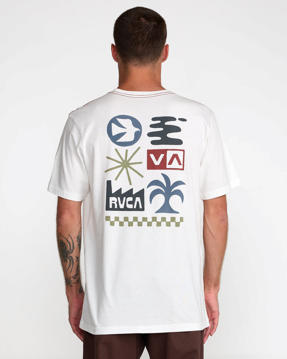 Mirage Short Sleeve Tee - Antique White | RVCA outlet