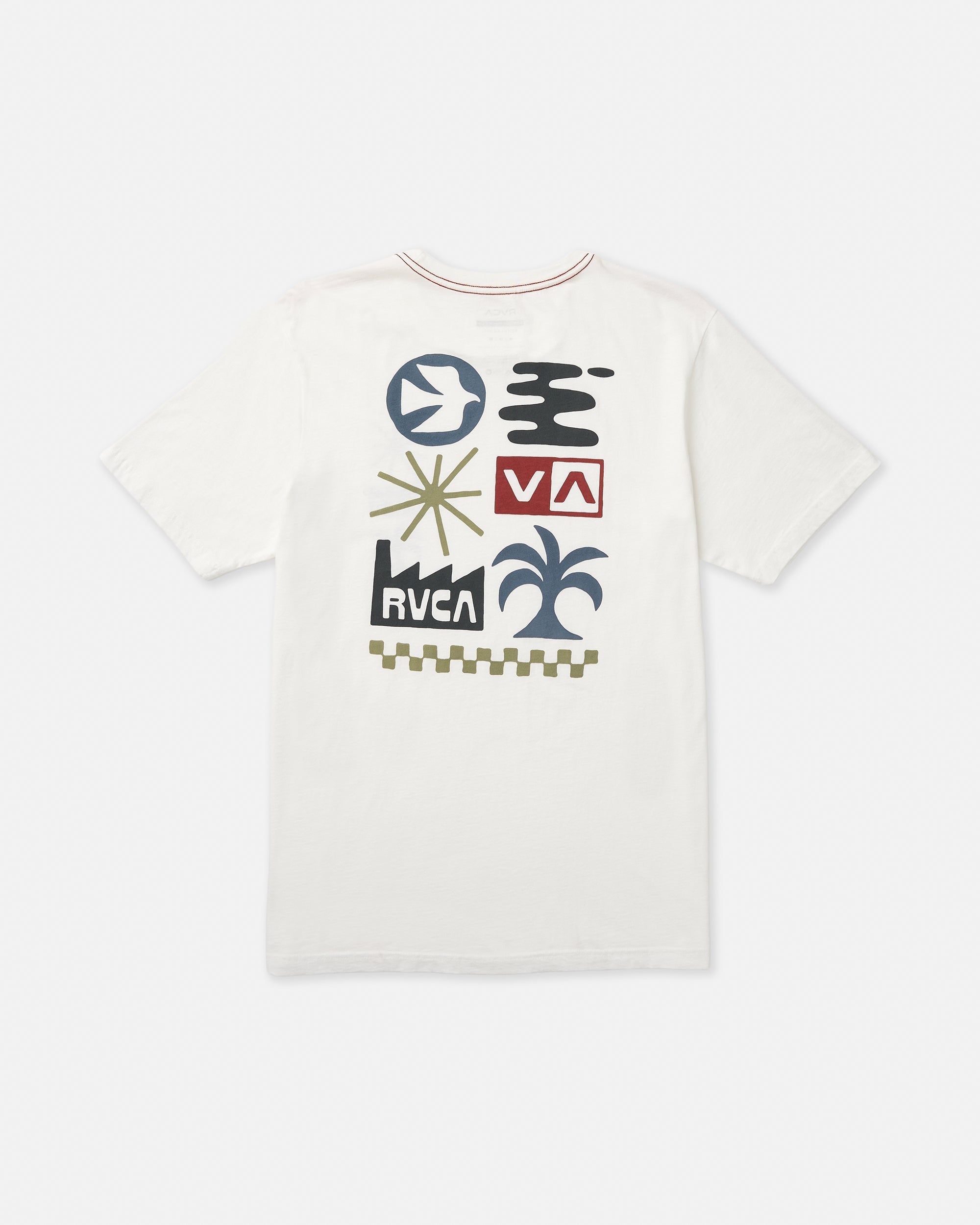 Mirage Short Sleeve Tee - Antique White | RVCA outlet